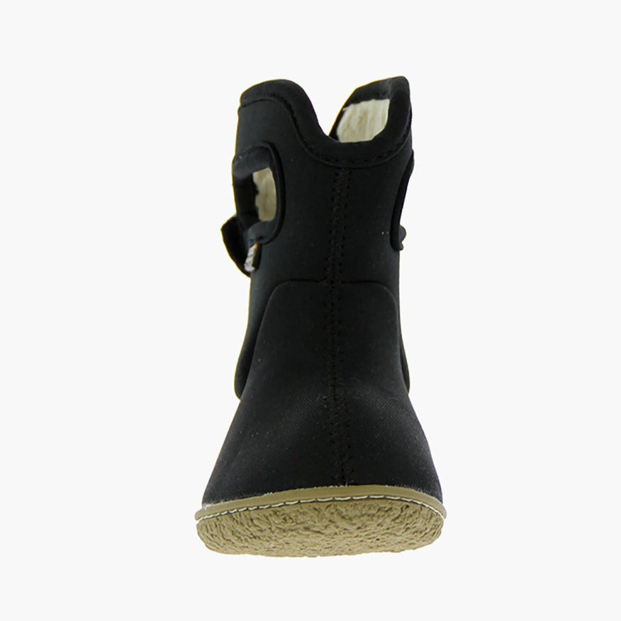 Baby Bogs Solid Black Size 4c 10c