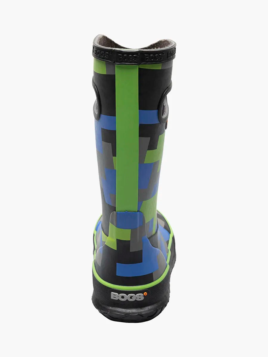 Rainboot Big Camo Black/Green (9c-4Y)