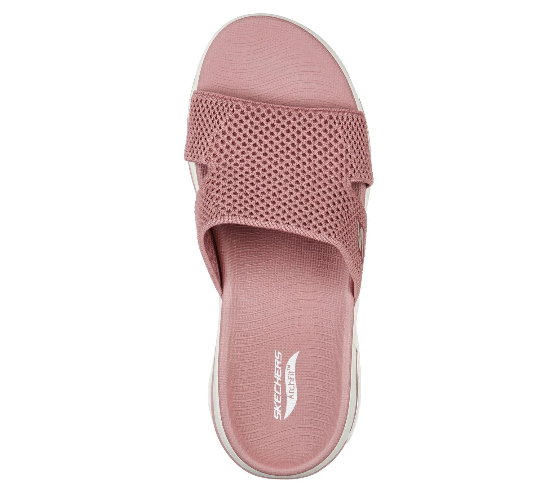 Skechers Ladies GO WALK: Arch Fit - Worthy Supportive Slide Sandals