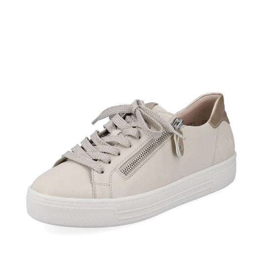 D0903-61 Beige Sneaker Zip