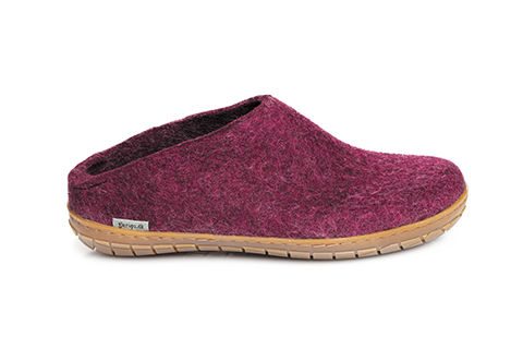 Slip on Cranberry (Rubber)