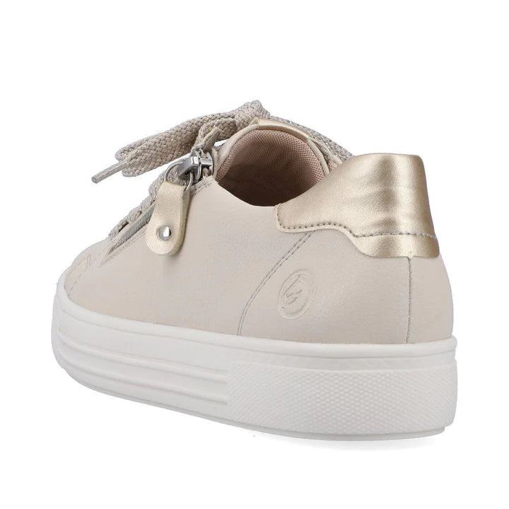 D0903-61 Beige Sneaker Zip