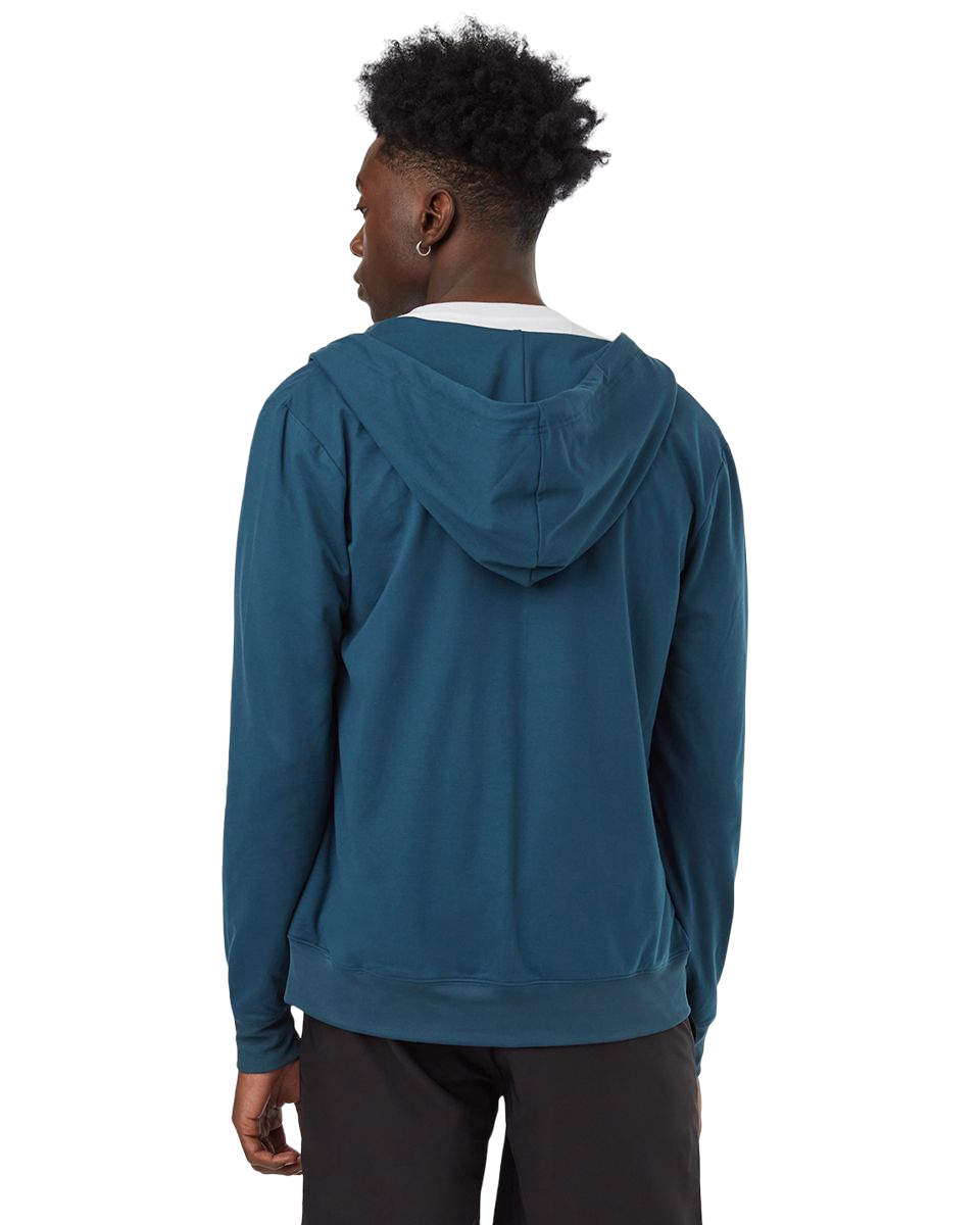Active Soft Knit Zip Up (Reflecting Pond)