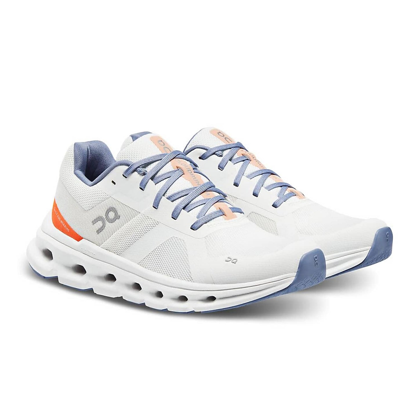 Women's ON Cloudrunner Undyed-White/Flame